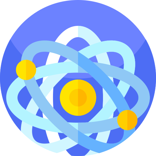 물리학 Geometric Flat Circular Flat icon