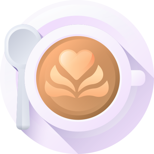 caffè 3D Color icona