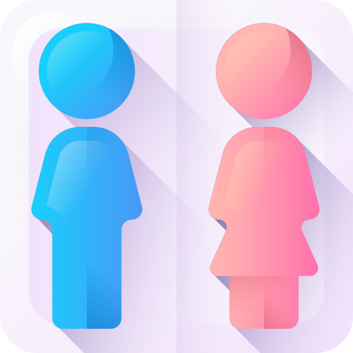 Туалет 3D Color иконка