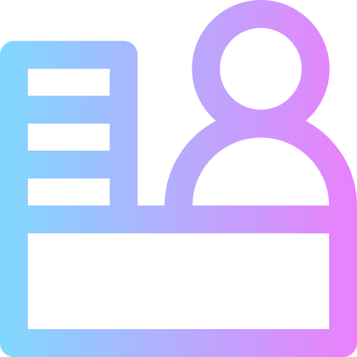 Assignment Super Basic Rounded Gradient icon