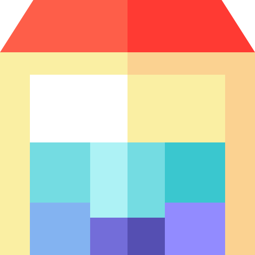 kindergarten Basic Straight Flat icon