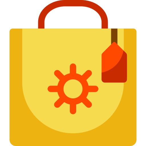 Shopping bag Special Flat icon