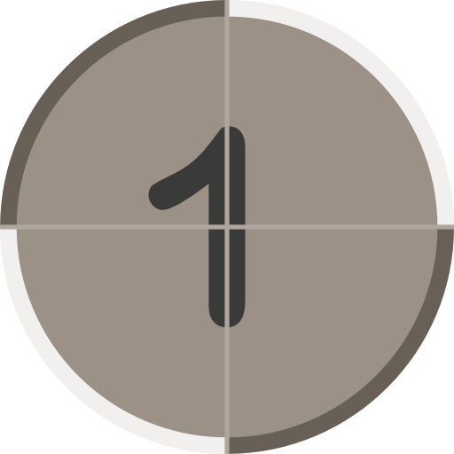 countdown Roundicons Circle flat icon