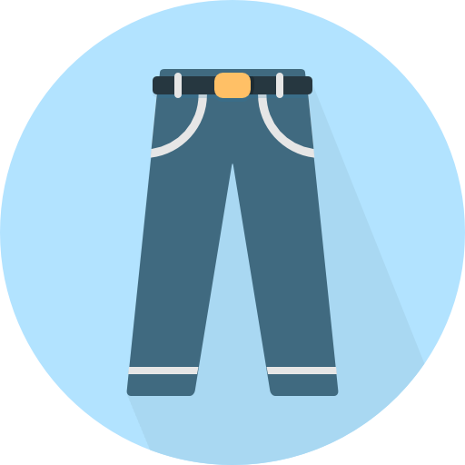 pantalones Pixel Perfect Flat icono