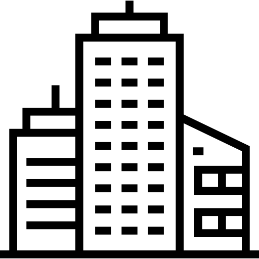 도시 풍경 Detailed Straight Lineal icon