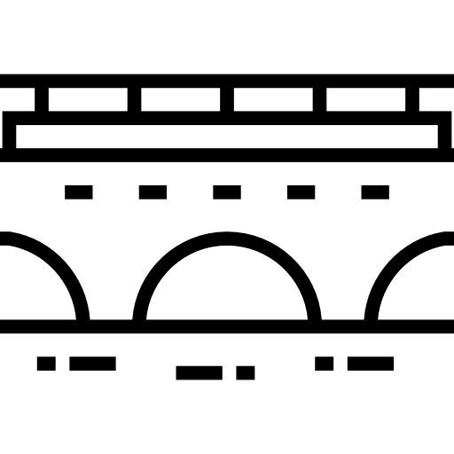 brücke Detailed Straight Lineal icon