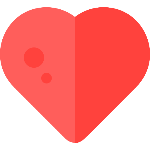 Heart Basic Rounded Flat icon