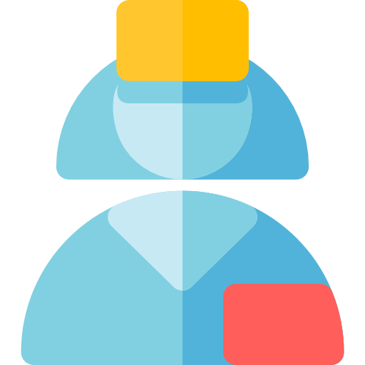 pielęgniarka Basic Rounded Flat ikona