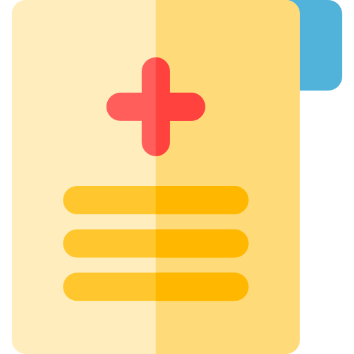 의료 기록 Basic Rounded Flat icon
