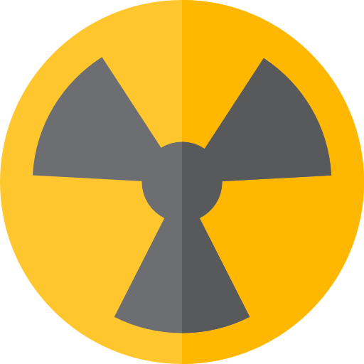 Radiation Basic Rounded Flat icon