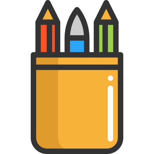 caja de lápices Special Lineal color icono