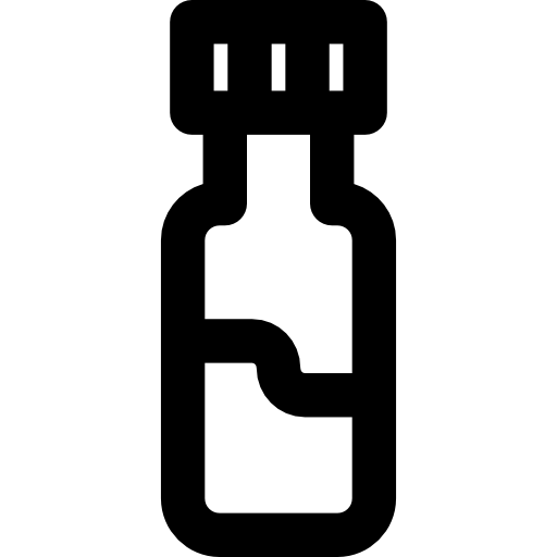 Vial Basic Rounded Lineal icon
