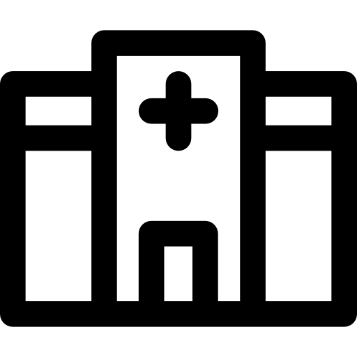 病院 Basic Rounded Lineal icon