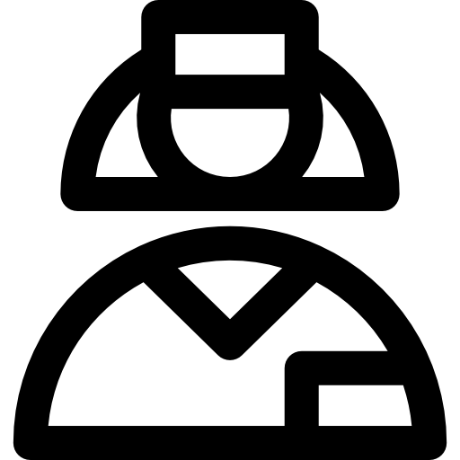 간호사 Basic Rounded Lineal icon
