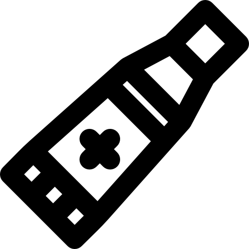 ungüento Basic Rounded Lineal icono