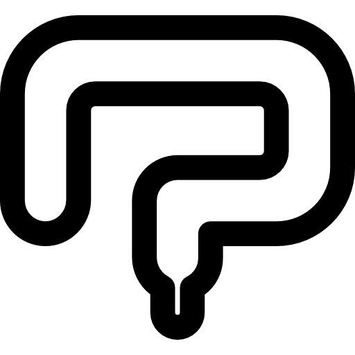 intestinos Basic Rounded Lineal icono