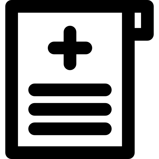 Medical records Basic Rounded Lineal icon