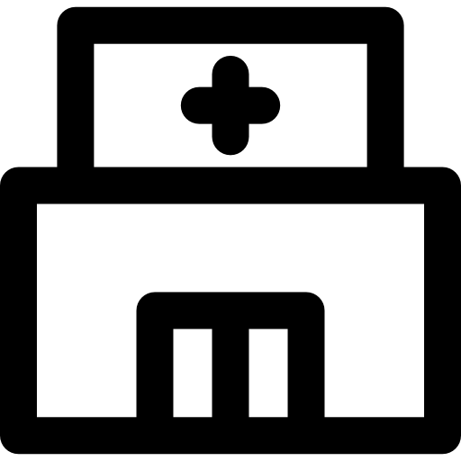 병원 Basic Rounded Lineal icon