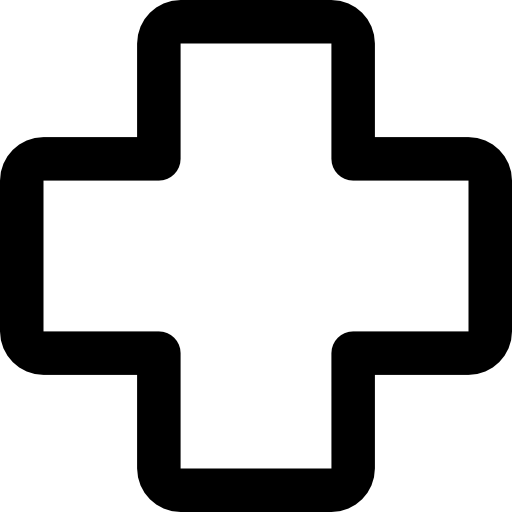 ospedale Basic Rounded Lineal icona