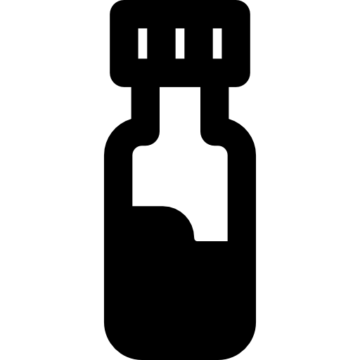 바이알 Basic Rounded Filled icon