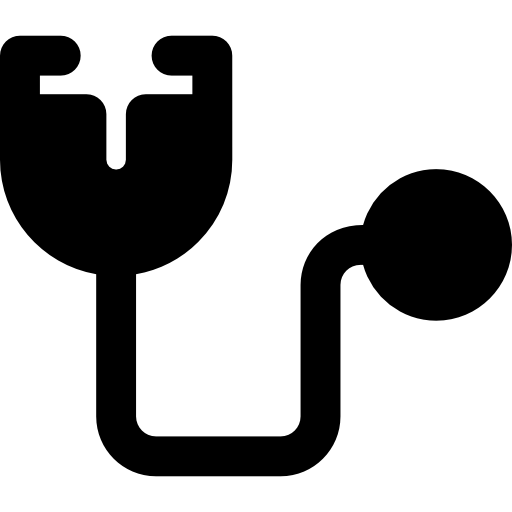 聴診器 Basic Rounded Filled icon