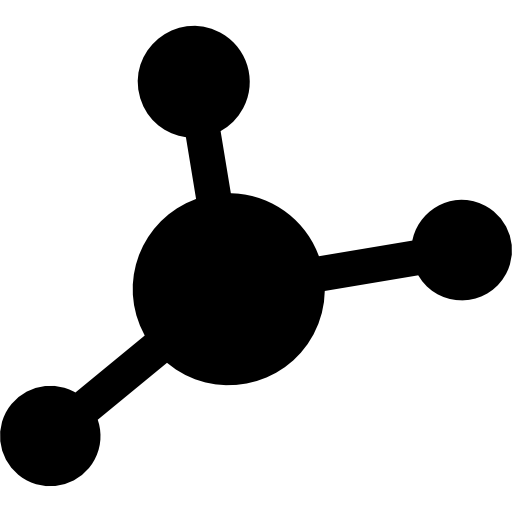 molekül Basic Rounded Filled icon