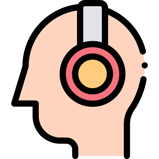 audio Detailed Rounded Lineal color icona