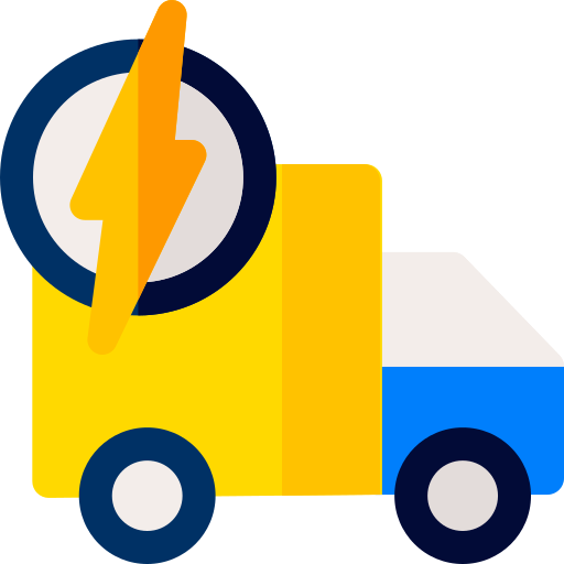 Express delivery Basic Rounded Flat icon