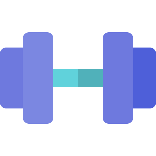 Weightlifting Basic Rounded Flat icon