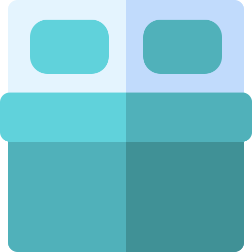 Cama Basic Rounded Flat icono