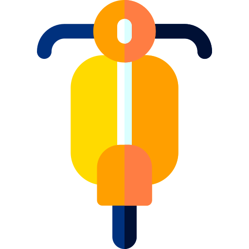 Vespa Basic Rounded Flat icon