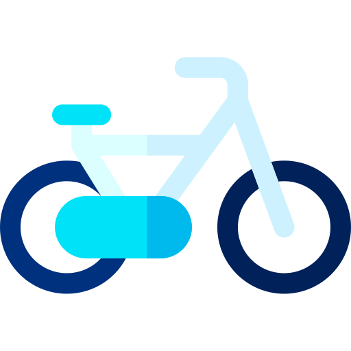 Bike Basic Rounded Flat icon