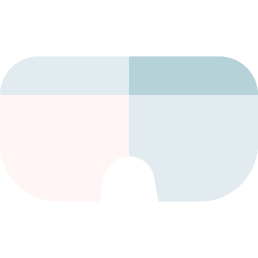 schutzbrille Basic Straight Flat icon