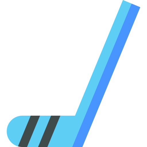 Hockey Basic Straight Flat icon