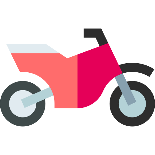 moto-cross Basic Straight Flat icon