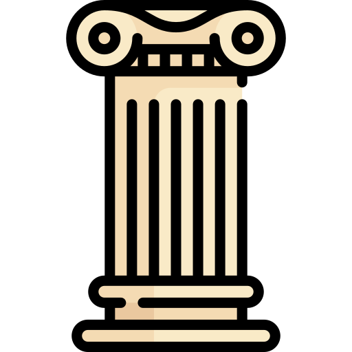 기둥 Special Lineal color icon