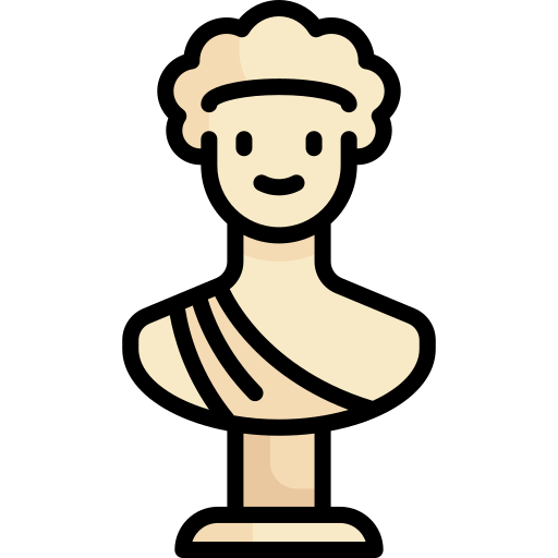 Estatua Special Lineal color icono