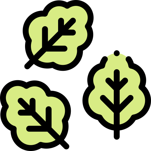 Vegetable Detailed Rounded Lineal color icon