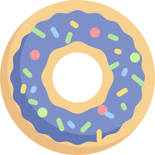 Doughnut Special Flat icon