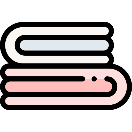 タオル Detailed Rounded Lineal color icon