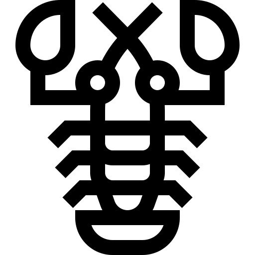 Langosta Basic Straight Lineal icono