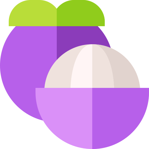 mangostán Basic Straight Flat icono