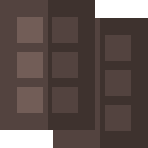 チョコレートバー Basic Straight Flat icon