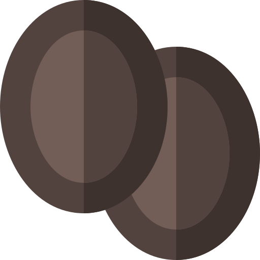 caramelo Basic Straight Flat icono