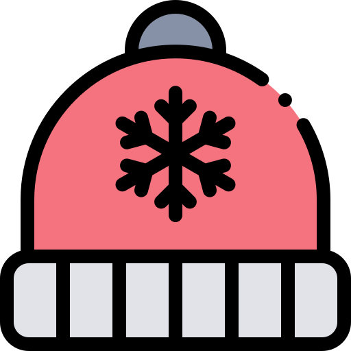 Beanie Detailed Rounded Lineal color icon