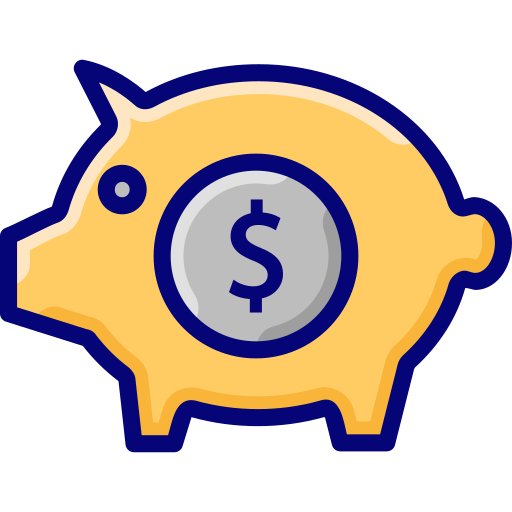 Piggy bank SBTS2018 Lineal Color icon