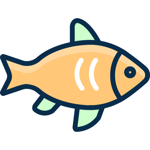 魚 SBTS2018 Lineal Color icon