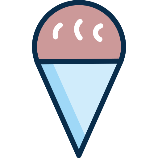 아이스크림 SBTS2018 Lineal Color icon