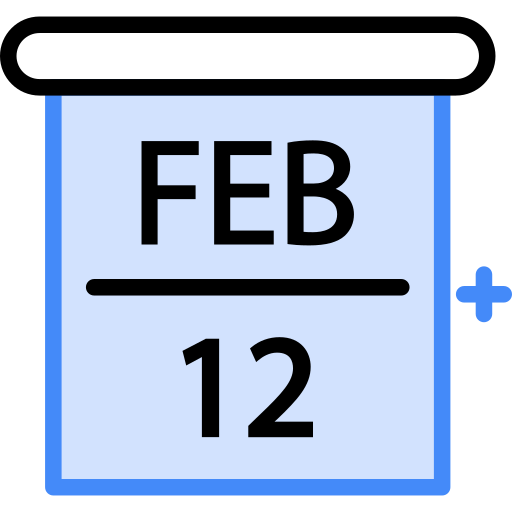 Календарь SBTS2018 Blue иконка
