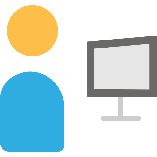 Videoconferencia SBTS2018 Flat icono
